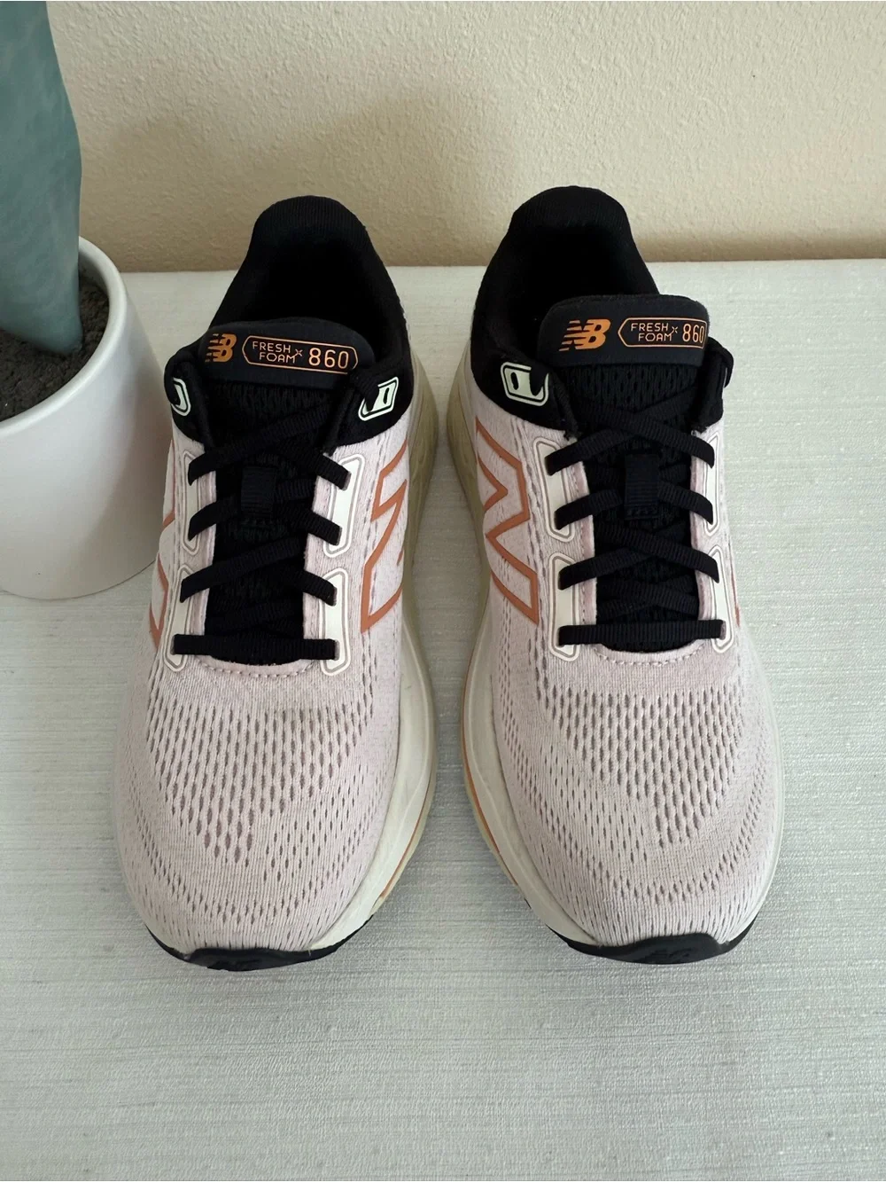 New Balance light pink